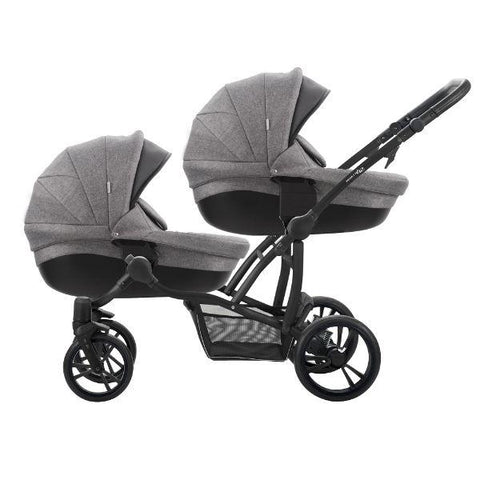 Bebetto 42 Two LJ195 Donkergrijs met zwart