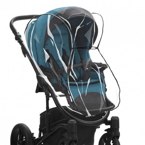 Regenhoes Kinderwagen | Transparant