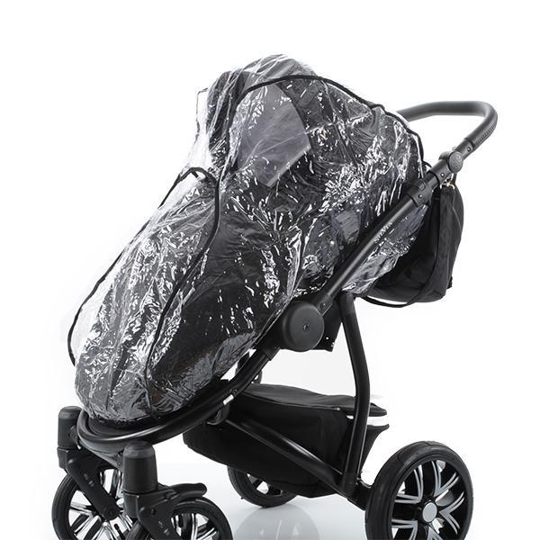 Regenhoes Kinderwagen | Transparant